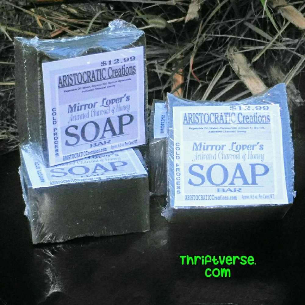 Activated Charcoal & Honey Handmade Soap